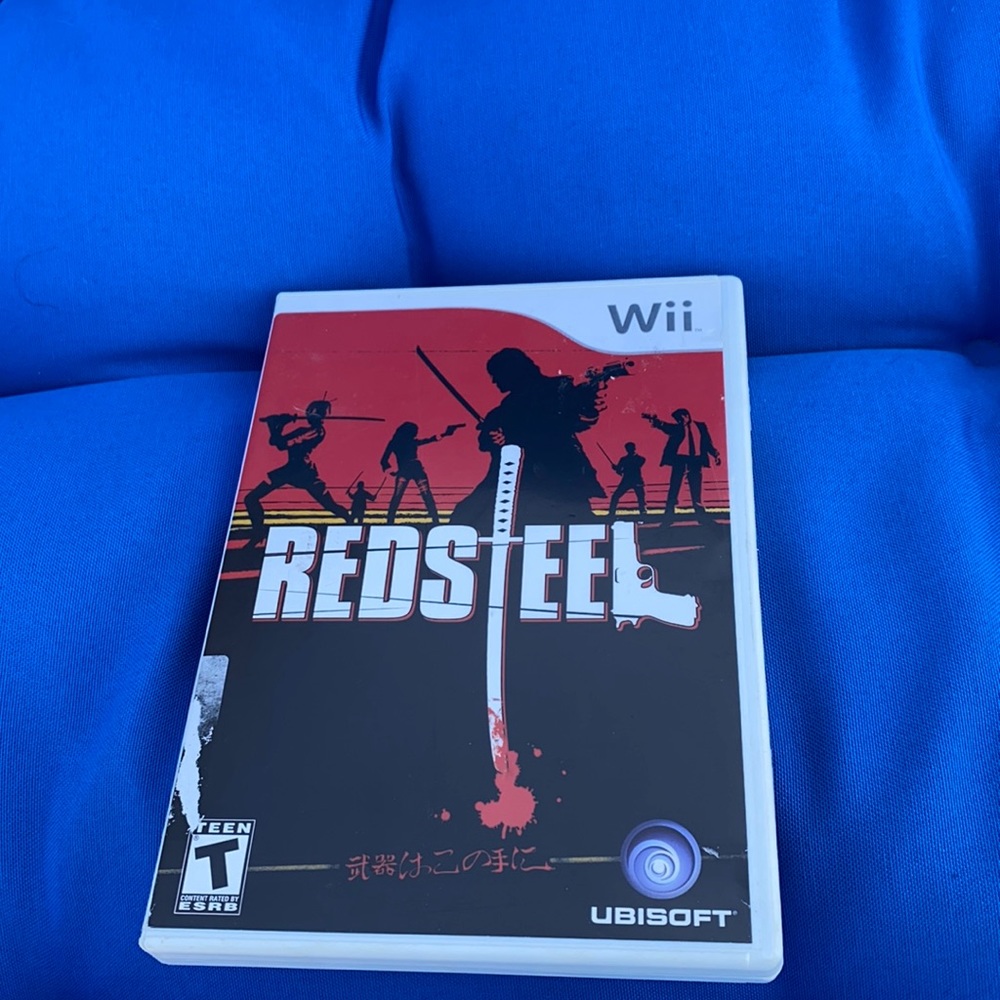 Wii Nintendo RedSteel Rated Teen Made In The USA/ 2006 Rare Vintage